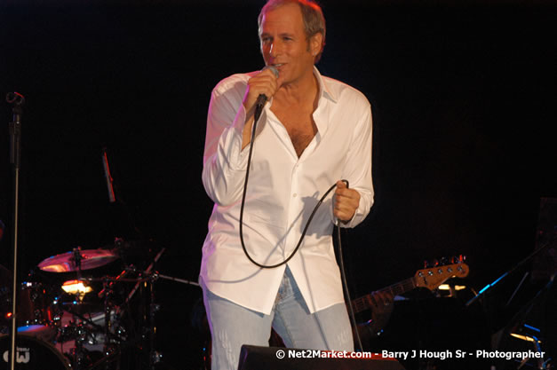 Michael Bolton - Air Jamaica Jazz & Blues Festival 2007 - The Art of Music -  Thursday, January 25th - 10th Anniversary - Air Jamaica Jazz & Blues Festival 2007 - The Art of Music - Tuesday, January 23 - Saturday, January 27, 2007, The Aqueduct on Rose Hall, Montego Bay, Jamaica - Negril Travel Guide, Negril Jamaica WI - http://www.negriltravelguide.com - info@negriltravelguide.com...!