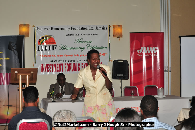 Investment & Business Forum - Brand Jamaica @ Grand Palladium Resort & Spa [Fiesta] - Thursday, August 7, 2008 - Hanover Homecoming Foundation LTD Jamaica - Wherever you roam ... Hanover bids you ... come HOME - Sunday, August 3 to Saturday, August 9, 2008 - Hanover Jamaica - Photographs by Net2Market.com - Barry J. Hough Sr. Photojournalist/Photograper - Photographs taken with a Nikon D300 - Negril Travel Guide, Negril Jamaica WI - http://www.negriltravelguide.com - info@negriltravelguide.com...!