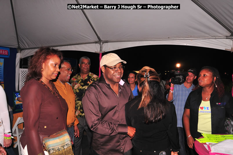 Minister of Tourism, Edmund Bartlett @ Jamaica Jazz and Blues Festival 2009 - Presented by Air Jamaica - Friday, January 23, 2009 - Venue at the Aqueduct on Rose Hall Resort &amp; Country Club, Montego Bay, Jamaica - Thursday, January 22 - Saturday, January 24, 2009 - Photographs by Net2Market.com - Barry J. Hough Sr, Photographer/Photojournalist - Negril Travel Guide, Negril Jamaica WI - http://www.negriltravelguide.com - info@negriltravelguide.com...!