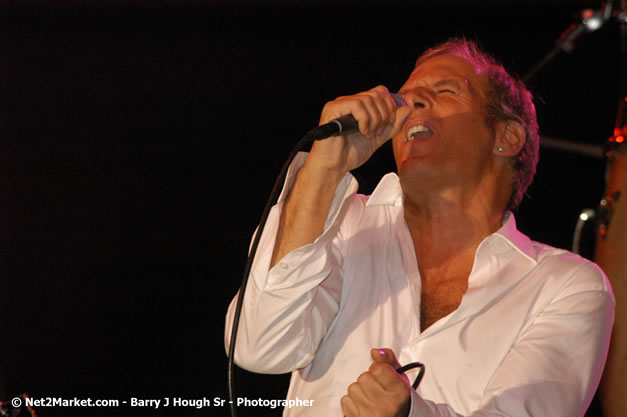 Michael Bolton - Air Jamaica Jazz & Blues Festival 2007 - The Art of Music -  Thursday, January 25th - 10th Anniversary - Air Jamaica Jazz & Blues Festival 2007 - The Art of Music - Tuesday, January 23 - Saturday, January 27, 2007, The Aqueduct on Rose Hall, Montego Bay, Jamaica - Negril Travel Guide, Negril Jamaica WI - http://www.negriltravelguide.com - info@negriltravelguide.com...!