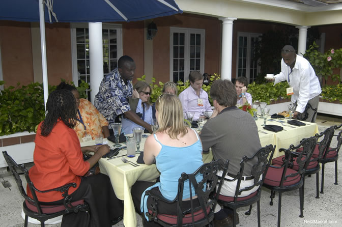 Wyndham Hotels & Resort and Viva Wyndham Resorts Press Lunch - Caribbean MarketPlace 2005 by the Caribbean Hotel Association - Negril Travel Guide, Negril Jamaica WI - http://www.negriltravelguide.com - info@negriltravelguide.com...!