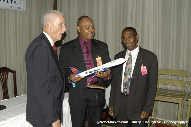 Delta Air Lines Inaugural Flight From New York's JFK Airport to Sangster International Airport, Montego Bay, Jamaica - June 9, 2007 - Sangster International Airport - Montego Bay, St James, Jamaica W.I. - MBJ Limited - Transforming Sangster International Airport into a world class facility - Photographs by Net2Market.com - Negril Travel Guide, Negril Jamaica WI - http://www.negriltravelguide.com - info@negriltravelguide.com...!