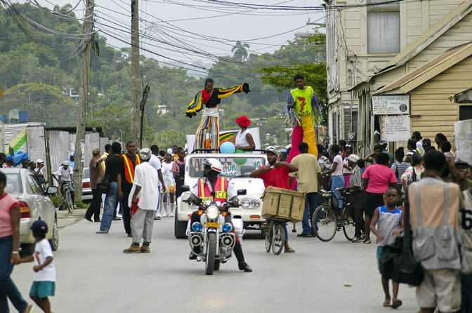 Grand Gala Parade @ Lucea - Portmore Pace Setters Marching Band - Hanover Homecoming Celebrations Photographs - Negril Travel Guide, Negril Jamaica WI - http://www.negriltravelguide.com - info@negriltravelguide.com...!