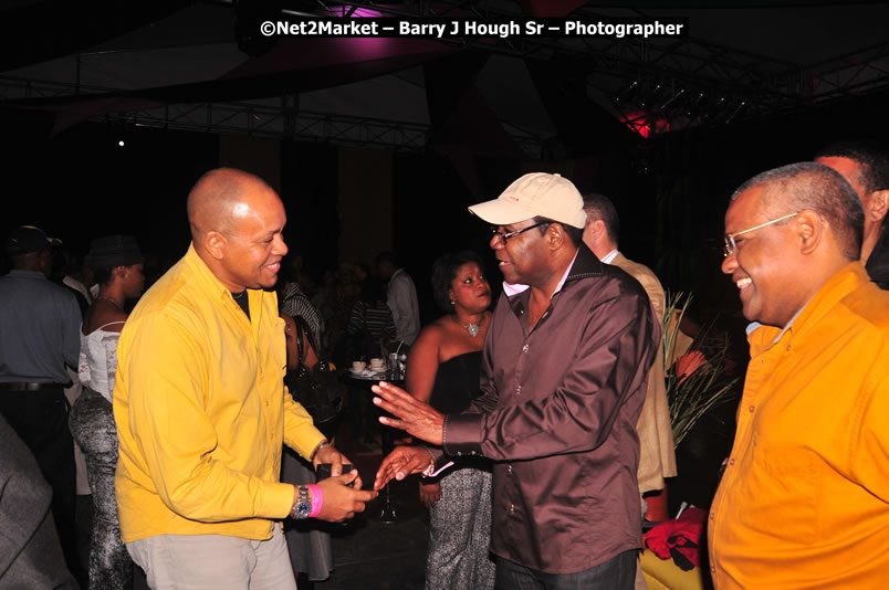 Minister of Tourism, Edmund Bartlett @ Jamaica Jazz and Blues Festival 2009 - Presented by Air Jamaica - Friday, January 23, 2009 - Venue at the Aqueduct on Rose Hall Resort &amp; Country Club, Montego Bay, Jamaica - Thursday, January 22 - Saturday, January 24, 2009 - Photographs by Net2Market.com - Barry J. Hough Sr, Photographer/Photojournalist - Negril Travel Guide, Negril Jamaica WI - http://www.negriltravelguide.com - info@negriltravelguide.com...!