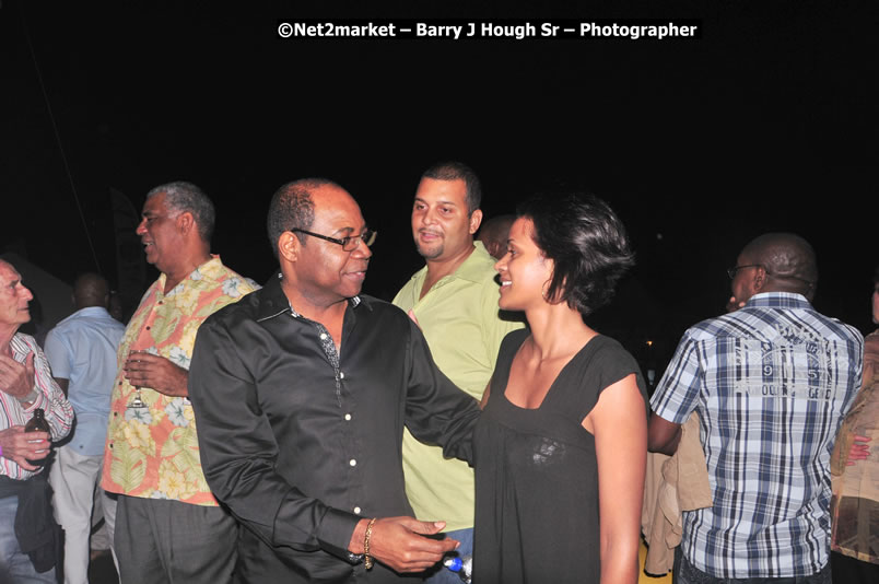 Minister of Tourism, Edmund Bartlett @ Jamaica Jazz and Blues Festival 2009 - Presented by Air Jamaica - Saturday, January 24, 2009 - Venue at the Aqueduct on Rose Hall Resort &amp; Country Club, Montego Bay, Jamaica - Thursday, January 22 - Saturday, January 24, 2009 - Photographs by Net2Market.com - Barry J. Hough Sr, Photographer/Photojournalist - Negril Travel Guide, Negril Jamaica WI - http://www.negriltravelguide.com - info@negriltravelguide.com...!