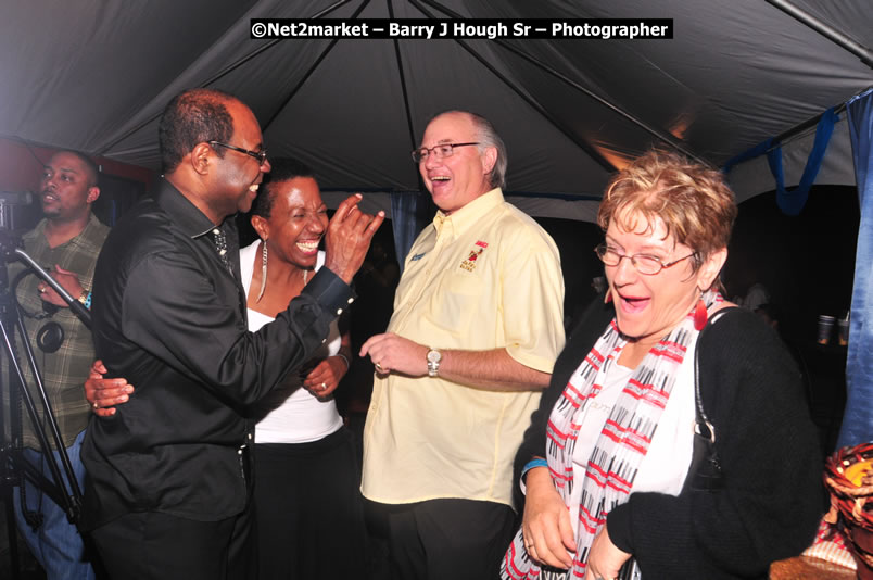 Minister of Tourism, Edmund Bartlett @ Jamaica Jazz and Blues Festival 2009 - Presented by Air Jamaica - Saturday, January 24, 2009 - Venue at the Aqueduct on Rose Hall Resort &amp; Country Club, Montego Bay, Jamaica - Thursday, January 22 - Saturday, January 24, 2009 - Photographs by Net2Market.com - Barry J. Hough Sr, Photographer/Photojournalist - Negril Travel Guide, Negril Jamaica WI - http://www.negriltravelguide.com - info@negriltravelguide.com...!