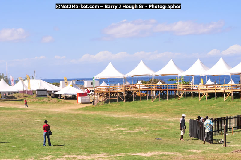 Preparations Continue [One Day To Go] at the Venue & Office - Jamaica Jazz and Blues Festival 2009 - Presented by Air Jamaica - Thursday, January 15, 2009 - Venue at the Aqueduct on Rose Hall Resort &amp; Country Club, Montego Bay, Jamaica - Thursday, January 22 - Saturday, January 24, 2009 - Photographs by Net2Market.com - Barry J. Hough Sr, Photographer/Photojournalist - Negril Travel Guide, Negril Jamaica WI - http://www.negriltravelguide.com - info@negriltravelguide.com...!