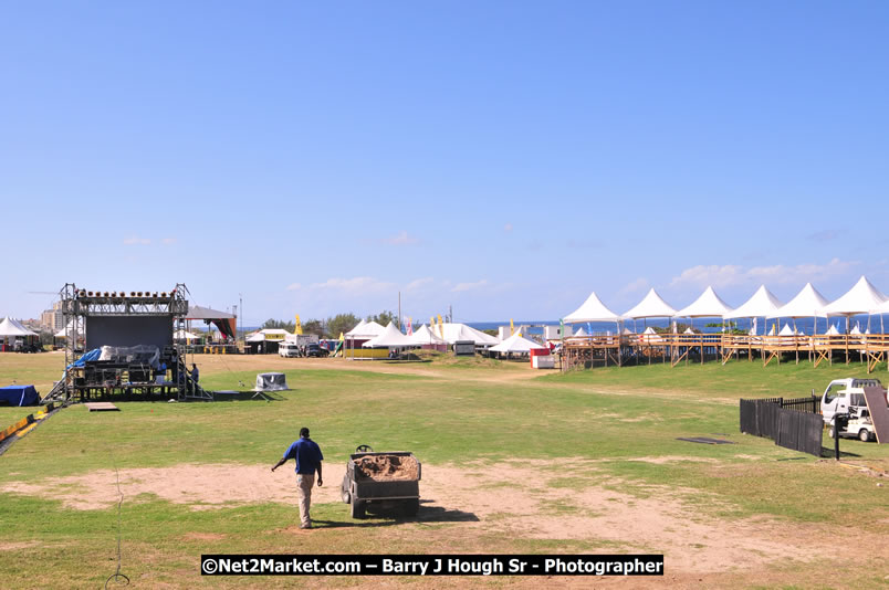 Preparations Continue [One Day To Go] at the Venue & Office - Jamaica Jazz and Blues Festival 2009 - Presented by Air Jamaica - Thursday, January 15, 2009 - Venue at the Aqueduct on Rose Hall Resort &amp; Country Club, Montego Bay, Jamaica - Thursday, January 22 - Saturday, January 24, 2009 - Photographs by Net2Market.com - Barry J. Hough Sr, Photographer/Photojournalist - Negril Travel Guide, Negril Jamaica WI - http://www.negriltravelguide.com - info@negriltravelguide.com...!