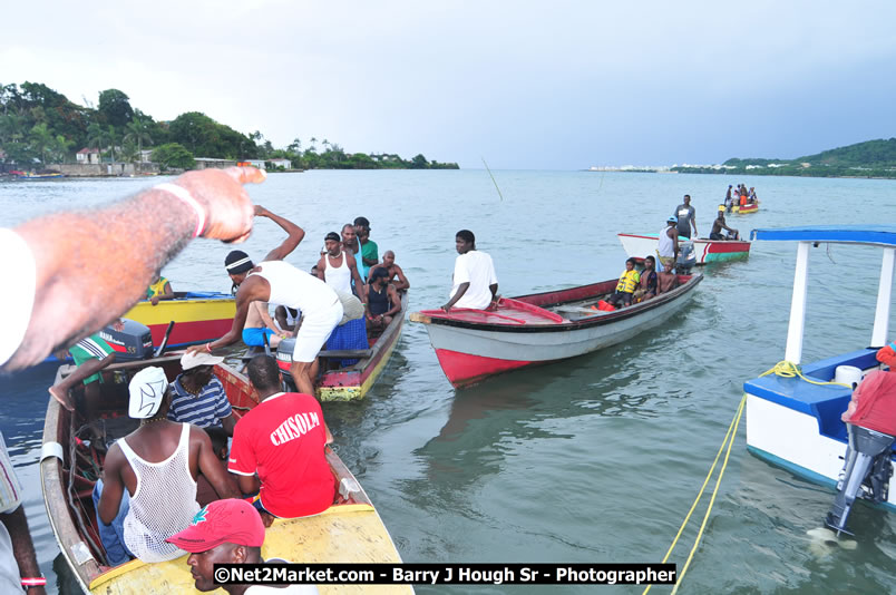 Lucea Cross the Harbour @ Lucea Car Park - All Day Event - Cross the Harbour Swim, Boat Rides, and Entertainment for the Family - Concert Featuring: Bushman, George Nooksl, Little Hero, Bushi One String, Dog Rice and many local Artists - Friday, August 1, 2008 - Lucea, Hanover Jamaica - Photographs by Net2Market.com - Barry J. Hough Sr. Photojournalist/Photograper - Photographs taken with a Nikon D300 - Negril Travel Guide, Negril Jamaica WI - http://www.negriltravelguide.com - info@negriltravelguide.com...!