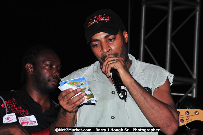 Lucea Cross the Harbour @ Lucea Car Park - All Day Event - Cross the Harbour Swim, Boat Rides, and Entertainment for the Family - Concert Featuring: Bushman, George Nooksl, Little Hero, Bushi One String, Dog Rice and many local Artists - Friday, August 1, 2008 - Lucea, Hanover Jamaica - Photographs by Net2Market.com - Barry J. Hough Sr. Photojournalist/Photograper - Photographs taken with a Nikon D300 - Negril Travel Guide, Negril Jamaica WI - http://www.negriltravelguide.com - info@negriltravelguide.com...!