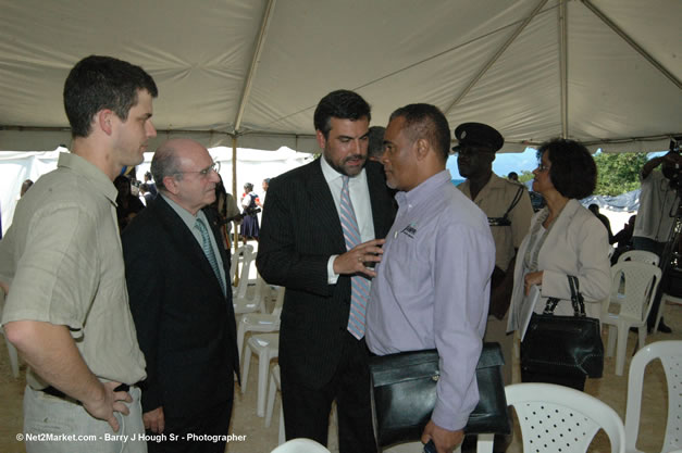 Palladium Hotels & Resorts - Groundbreaking of the 1600-Room Grand Palladium Lady Hamilton Resort & Spa and the Grand Palludium Jamaica Resort & Spa - Special Address: The Most Honorable Portia Simpson-Miller, O.N., M.P., Prime Minister of Jamaica - The Point, Lucea, Hanover, Saturday, November 11, 2006 @ 2:00 pm - Negril Travel Guide, Negril Jamaica WI - http://www.negriltravelguide.com - info@negriltravelguide.com...!