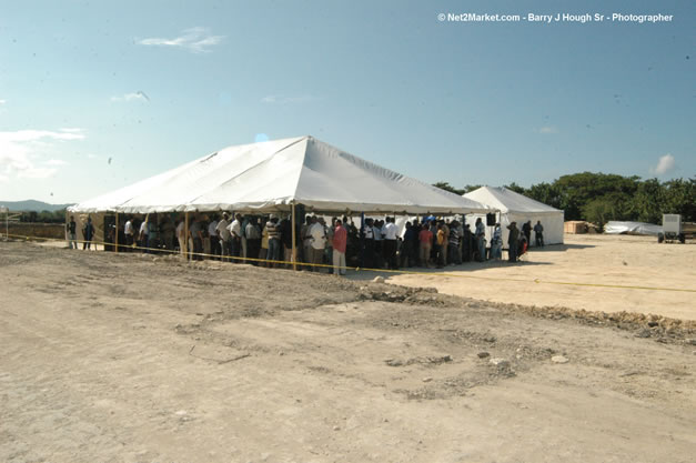 Palladium Hotels & Resorts - Groundbreaking of the 1600-Room Grand Palladium Lady Hamilton Resort & Spa and the Grand Palludium Jamaica Resort & Spa - Special Address: The Most Honorable Portia Simpson-Miller, O.N., M.P., Prime Minister of Jamaica - The Point, Lucea, Hanover, Saturday, November 11, 2006 @ 2:00 pm - Negril Travel Guide, Negril Jamaica WI - http://www.negriltravelguide.com - info@negriltravelguide.com...!