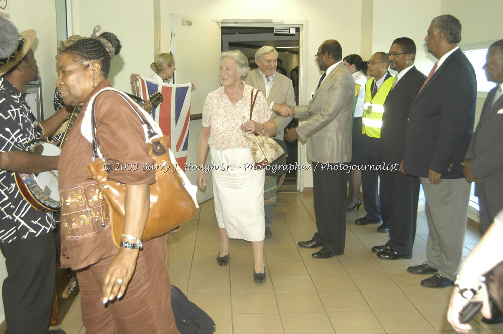  British Airways Inaugurates New Scheduled Service from London Gatwick Airport to Sangster International Airport, Montego Bay, Jamaica, Thursday, October 29, 2009 - Photographs by Barry J. Hough Sr. Photojournalist/Photograper - Photographs taken with a Nikon D70, D100, or D300 - Negril Travel Guide, Negril Jamaica WI - http://www.negriltravelguide.com - info@negriltravelguide.com...!