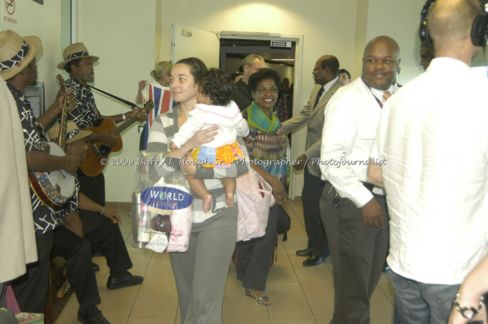  British Airways Inaugurates New Scheduled Service from London Gatwick Airport to Sangster International Airport, Montego Bay, Jamaica, Thursday, October 29, 2009 - Photographs by Barry J. Hough Sr. Photojournalist/Photograper - Photographs taken with a Nikon D70, D100, or D300 - Negril Travel Guide, Negril Jamaica WI - http://www.negriltravelguide.com - info@negriltravelguide.com...!