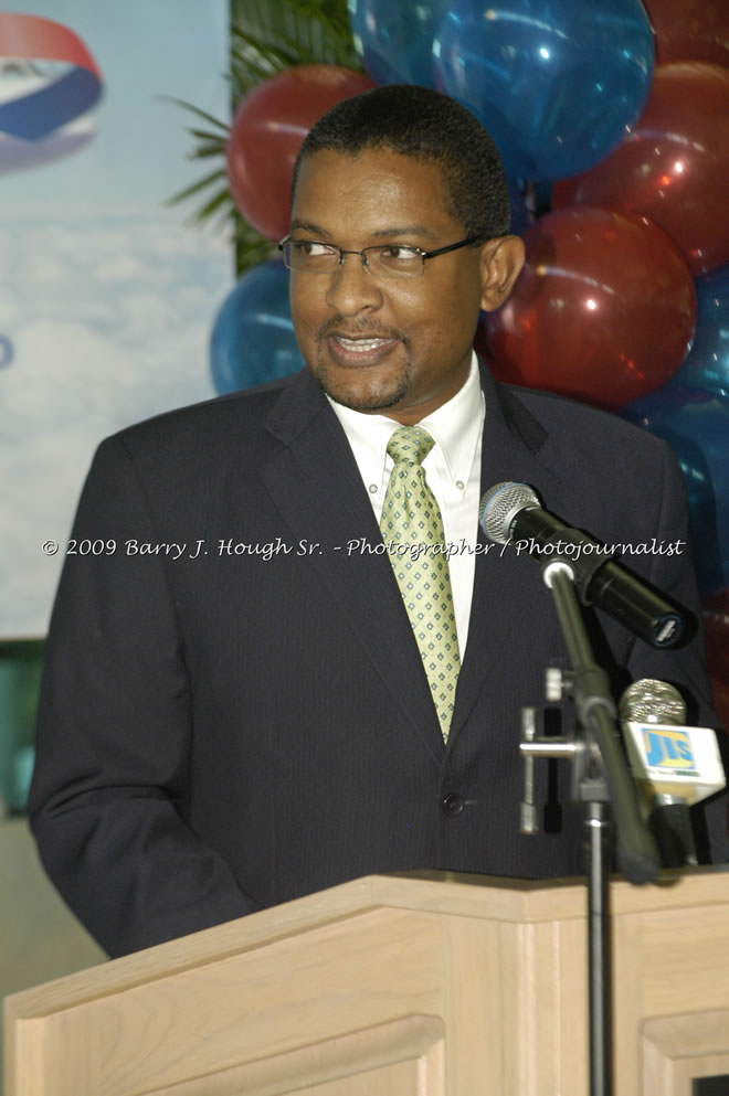  British Airways Inaugurates New Scheduled Service from London Gatwick Airport to Sangster International Airport, Montego Bay, Jamaica, Thursday, October 29, 2009 - Photographs by Barry J. Hough Sr. Photojournalist/Photograper - Photographs taken with a Nikon D70, D100, or D300 - Negril Travel Guide, Negril Jamaica WI - http://www.negriltravelguide.com - info@negriltravelguide.com...!