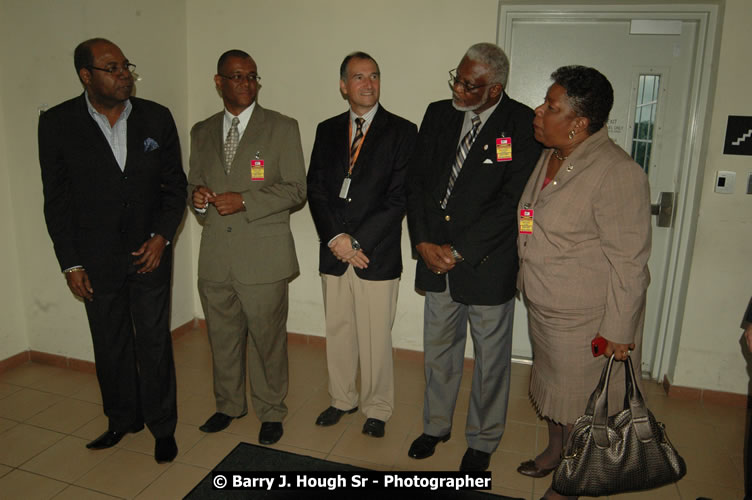 JetBue Airways' Inaugural Air Service between Sangster International Airport, Montego Bay and John F. Kennedy Airport, New York at MBJ Airports Sangster International Airport, Montego Bay, St. James, Jamaica - Thursday, May 21, 2009 - Photographs by Net2Market.com - Barry J. Hough Sr, Photographer/Photojournalist - Negril Travel Guide, Negril Jamaica WI - http://www.negriltravelguide.com - info@negriltravelguide.com...!