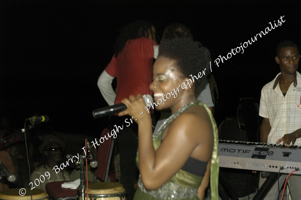  Etana Live in Concert Negril Escape Resort & Spa, Openning Acts: Princess Tia, Ras Slick, and Anthony Able, Backing Band: Strong Hold, One Love Reggae Summer Series, West End, Negril, Westmoreland, Jamaica W.I. - Saturaday, August 18, 2009 - Photographs by Barry J. Hough Sr. Photojournalist/Photograper - Photographs taken with a Nikon D70, D100, or D300 - Negril Travel Guide, Negril Jamaica WI - http://www.negriltravelguide.com - info@negriltravelguide.com...!