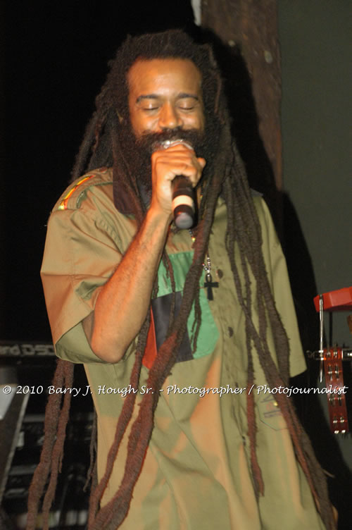 JAH Cure - Live In Concert @ Negril Escape Resort and Spa, December 15, 2009, One Love Drive, West End, Negril, Westmoreland, Jamaica W.I. - Photographs by Net2Market.com - Barry J. Hough Sr, Photographer/Photojournalist - Negril Travel Guide, Negril Jamaica WI - http://www.negriltravelguide.com - info@negriltravelguide.com...!