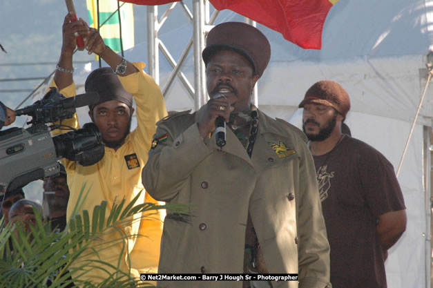 Luciano at Tru-Juice Rebel Salute 2008 - The 15th staging of Tru-Juice Rebel Salute, Saturday, January 12, 2008, Port Kaiser Sports Club, St. Elizabeth, Jamaica W.I. - Photographs by Net2Market.com - Barry J. Hough Sr, Photographer - Negril Travel Guide, Negril Jamaica WI - http://www.negriltravelguide.com - info@negriltravelguide.com...!