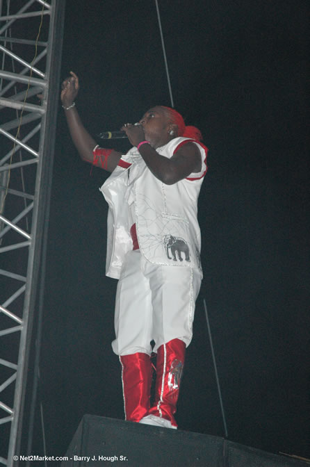 Elephant Man - Red Stripe Reggae Sumfest 2005 - Dancehall Night - July 21th, 2005 - Negril Travel Guide, Negril Jamaica WI - http://www.negriltravelguide.com - info@negriltravelguide.com...!