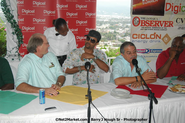 LL Cool J - Shaggy - Press Conference @ Richmond Hill Inn, Montego Bay - Red Stripe Reggae Sumfest at Catherine Hall, Montego Bay, St James, Jamaica W.I. - Negril Travel Guide.com, Negril Jamaica WI - http://www.negriltravelguide.com - info@negriltravelguide.com...!