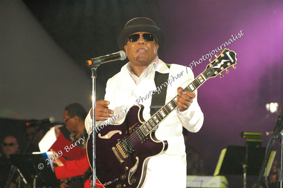 Tito Jackson @ Reggae Sumfest 2009 - International Night 2 - Tito Jackson, brother of the late King of Pop Michael Jackson performed live at Reggae Sumfest 2009. Reggae Sumfest 2009,Catherine Hall, Montego Bay, St. James, Jamaica W.I. - Saturday, July 25, 2009 - Reggae Sumfest 2009, July 19 - 25, 2009 - Photographs by Net2Market.com - Barry J. Hough Sr. Photojournalist/Photograper - Photographs taken with a Nikon D70, D100, or D300 - Negril Travel Guide, Negril Jamaica WI - http://www.negriltravelguide.com - info@negriltravelguide.com...!