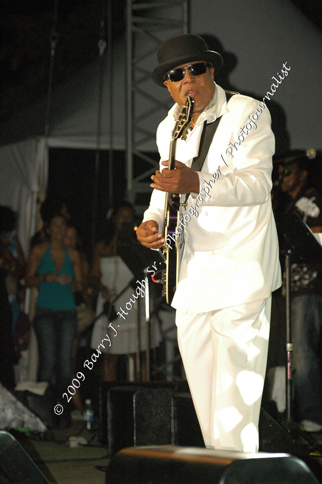 Tito Jackson @ Reggae Sumfest 2009 - International Night 2 - Tito Jackson, brother of the late King of Pop Michael Jackson performed live at Reggae Sumfest 2009. Reggae Sumfest 2009,Catherine Hall, Montego Bay, St. James, Jamaica W.I. - Saturday, July 25, 2009 - Reggae Sumfest 2009, July 19 - 25, 2009 - Photographs by Net2Market.com - Barry J. Hough Sr. Photojournalist/Photograper - Photographs taken with a Nikon D70, D100, or D300 - Negril Travel Guide, Negril Jamaica WI - http://www.negriltravelguide.com - info@negriltravelguide.com...!