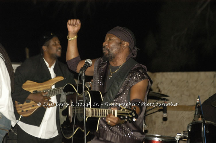 Toots and the Maytals - Grammy Award Winner @ Negril Fest - Presented by Money Cologne Promotions - Special Guest Star Jamaica Michael Jackson, Stama, Adeebe - Backed by Hurricane Band, MC Rev. BB on January 6, 2010 @ Roots Bamboo, Norman Manley Boulevard, Negril, Westmoreland, Jamaica W.I. - Photographs by Net2Market.com - Barry J. Hough Sr, Photographer/Photojournalist - The Negril Travel Guide - Negril's and Jamaica's Number One Concert Photography Web Site with over 40,000 Jamaican Concert photographs Published -  Negril Travel Guide, Negril Jamaica WI - http://www.negriltravelguide.com - info@negriltravelguide.com...!