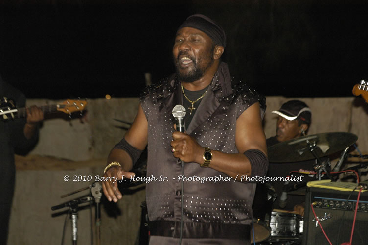 Toots and the Maytals - Grammy Award Winner @ Negril Fest - Presented by Money Cologne Promotions - Special Guest Star Jamaica Michael Jackson, Stama, Adeebe - Backed by Hurricane Band, MC Rev. BB on January 6, 2010 @ Roots Bamboo, Norman Manley Boulevard, Negril, Westmoreland, Jamaica W.I. - Photographs by Net2Market.com - Barry J. Hough Sr, Photographer/Photojournalist - The Negril Travel Guide - Negril's and Jamaica's Number One Concert Photography Web Site with over 40,000 Jamaican Concert photographs Published -  Negril Travel Guide, Negril Jamaica WI - http://www.negriltravelguide.com - info@negriltravelguide.com...!