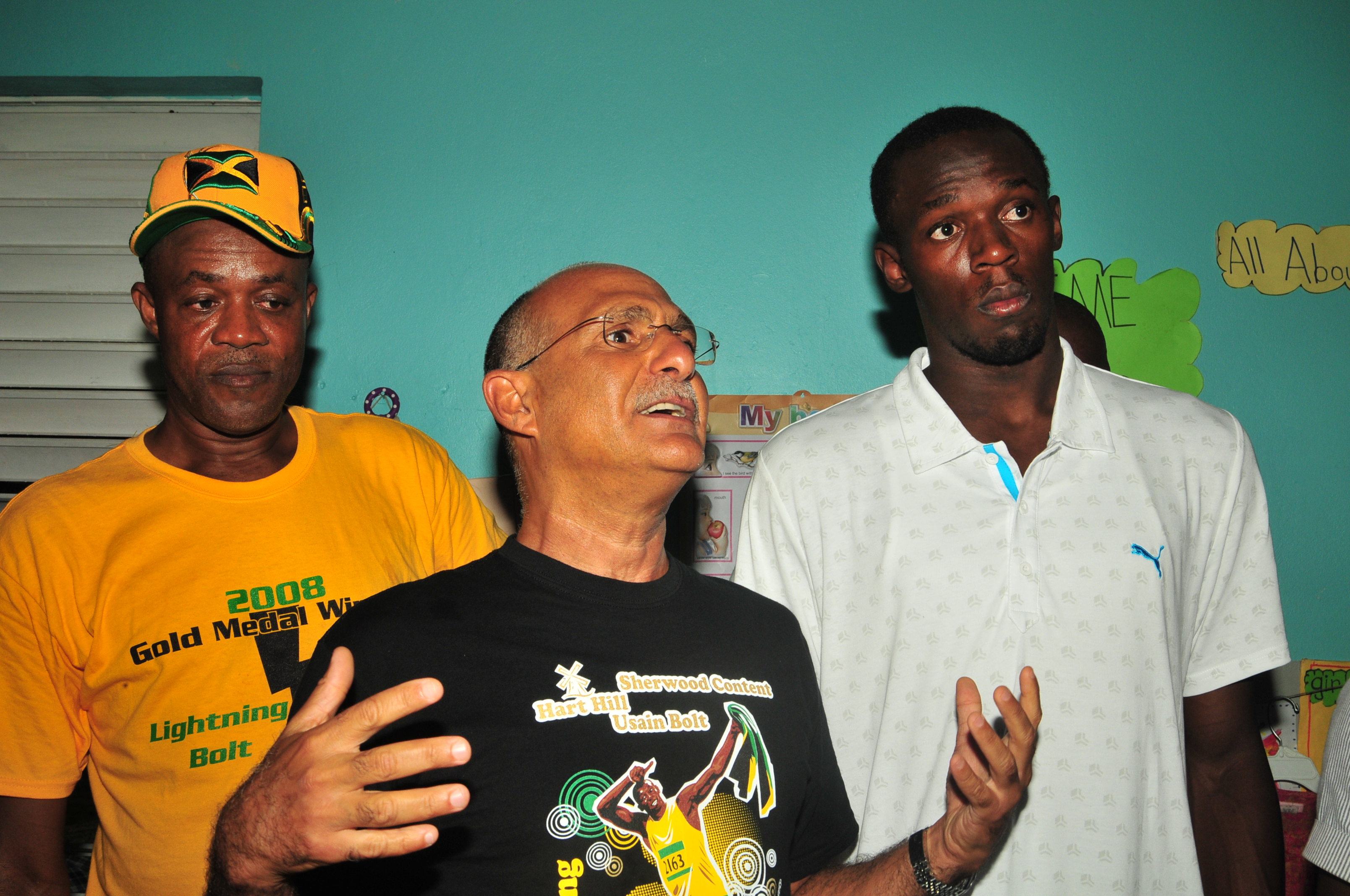 Press Photos - Usain Bolt Homecoming - Press Conference, Waldensai Primary School, and Conert - Photographs by Net2Market.com - Barry J. Hough Sr. Photojournalist/Photograper - Photographs taken with a Nikon D300 - Negril Travel Guide, Negril Jamaica WI - http://www.negriltravelguide.com - info@negriltravelguide.com...!