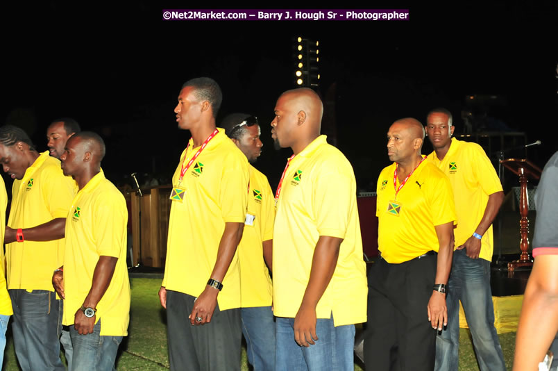 Jamaica's Athletes Celebration - Western Olympics Sports Gala & Trelawny Homecoming - Wednesday, October 8, 2008 - Photographs by Net2Market.com - Barry J. Hough Sr. Photojournalist/Photograper - Photographs taken with a Nikon D300 - Negril Travel Guide, Negril Jamaica WI - http://www.negriltravelguide.com - info@negriltravelguide.com...!