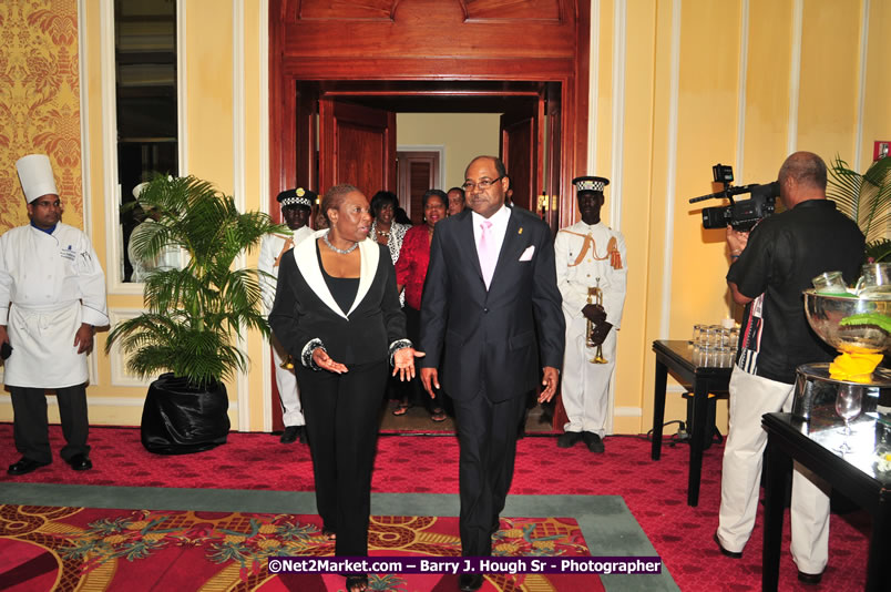 Jamaica's Olympic Athletes Reception at the Ritz Carlton - The City of Montego Bay Welcomes Our 2008 Olympians - Western Motorcade - Civic Ceremony - A Salute To Our Beijing Heros - Ritz Carlton Golf & Spa Resort, Montego Bay, Jamaica - Tuesday, October 7, 2008 - Photographs by Net2Market.com - Barry J. Hough Sr. Photojournalist/Photograper - Photographs taken with a Nikon D300 - Negril Travel Guide, Negril Jamaica WI - http://www.negriltravelguide.com - info@negriltravelguide.com...!