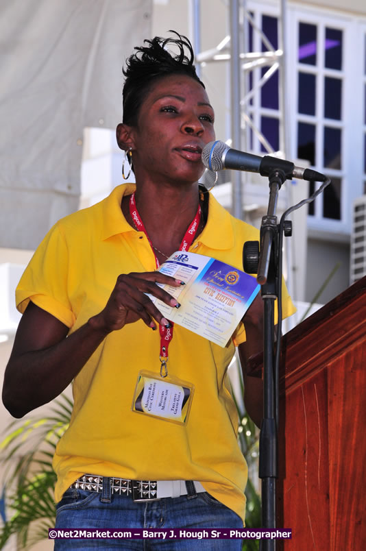 The City of Montego Bay Welcomes Our 2008 Olympians - Western Motorcade - Civic Ceremony - A Salute To Our Beijing Heros - Sam Sharpe Square, Montego Bay, Jamaica - Tuesday, October 7, 2008 - Photographs by Net2Market.com - Barry J. Hough Sr. Photojournalist/Photograper - Photographs taken with a Nikon D300 - Negril Travel Guide, Negril Jamaica WI - http://www.negriltravelguide.com - info@negriltravelguide.com...!