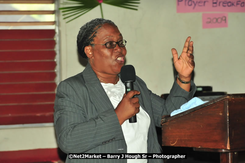 Womens Fellowship Prayer Breakfast, Theme: Revival From God - Our Only Hope, Venue at Lucille Miller Church Hall, Church Street, Lucea, Hanover, Jamaica - Saturday, April 4, 2009 - Photographs by Net2Market.com - Barry J. Hough Sr, Photographer/Photojournalist - Negril Travel Guide, Negril Jamaica WI - http://www.negriltravelguide.com - info@negriltravelguide.com...!